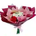 Ramo De Rosas Rojas Amor Eterno