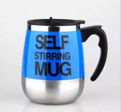 Vaso Taza Pocillo Mezclador Elèctrico Mug Cafe 400ml Azul