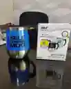 Vaso Taza Pocillo Mezclador Elèctrico Mug Cafe 400ml Azul