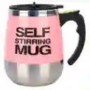 Vaso Taza Pocillo Mezclador Elèctrico Mug Cafe 400ml Rosado