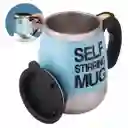 Vaso Taza Pocillo Mezclador Elèctrico Mug Cafe 400ml Azul Claro