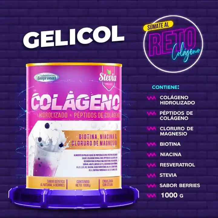 Colágeno Péptidos Biopranat