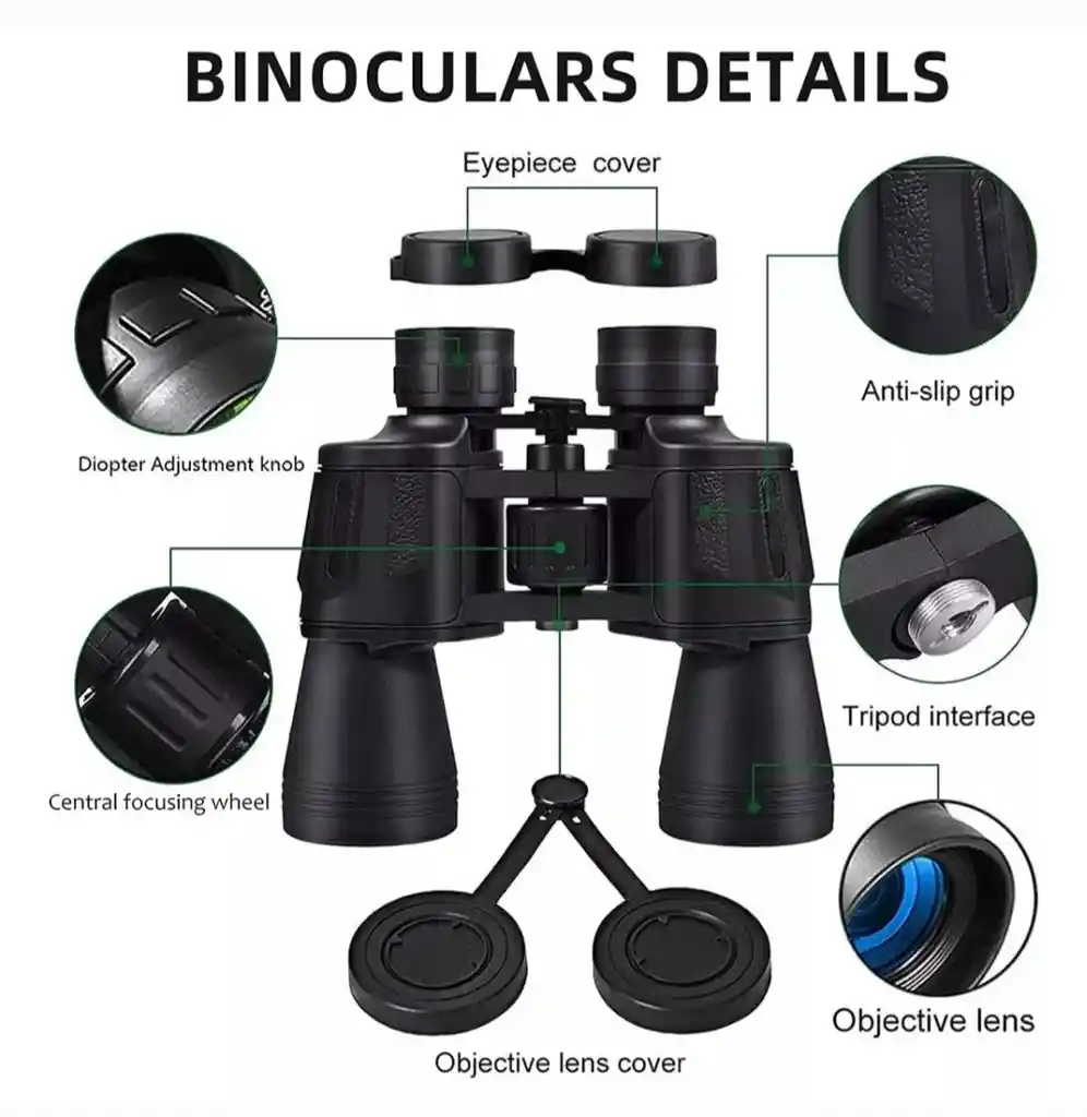 Binoculares De 20 X 40 Largo Alcance