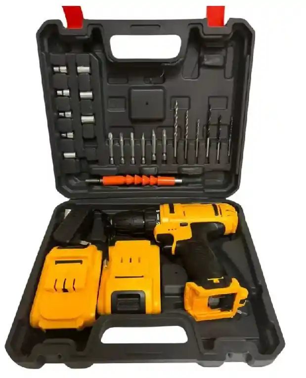 Taladro Inalambrico Con Accesorios
