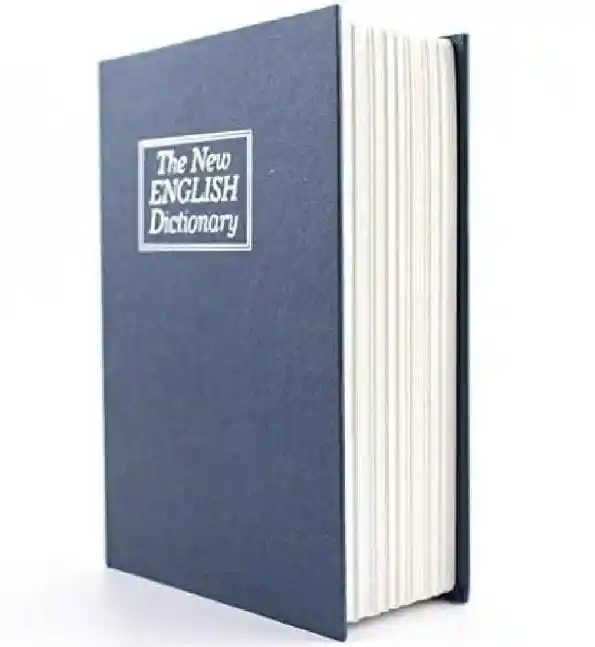 Libro Caja Fuerte Con Llave