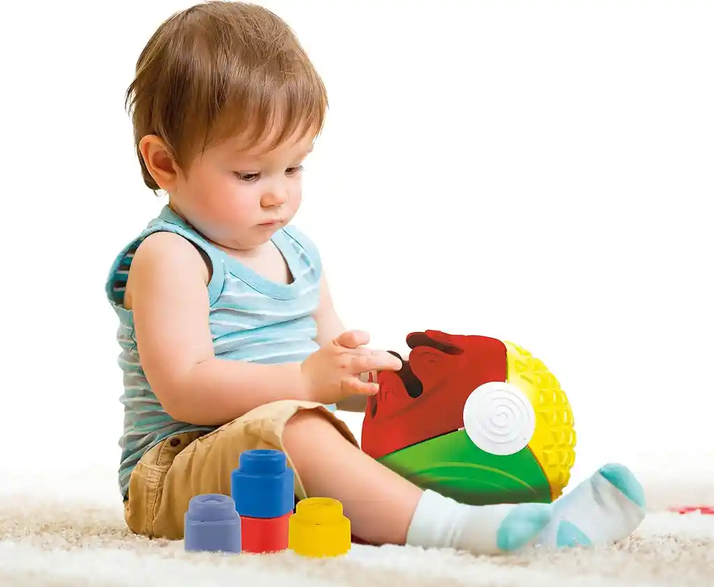 Juego Sensorial Pelota Rodante Clementoni Para Bebés