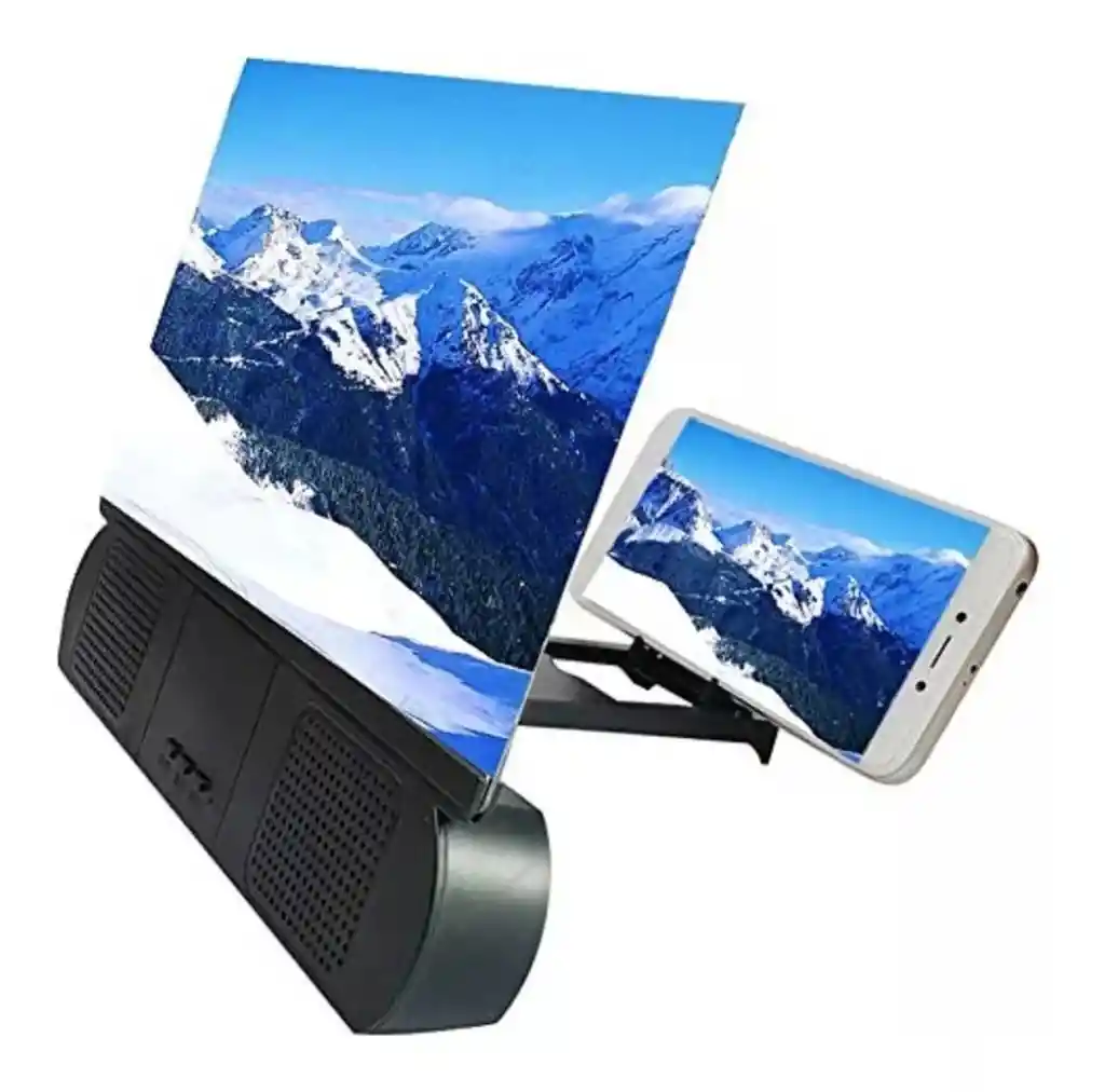 Amplificador De Imagen Y Sonido Con Bluetooth Lupa De Pantalla