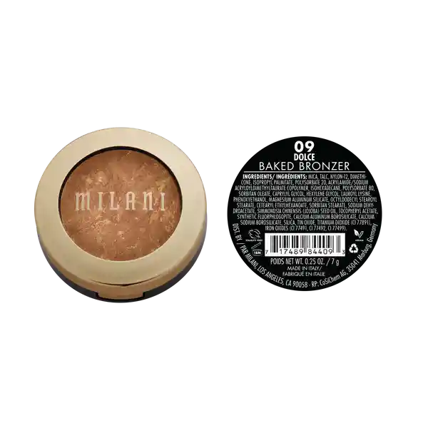 Bronzer Horneado Milani Baked Bronzer - Tono 09 Dolce