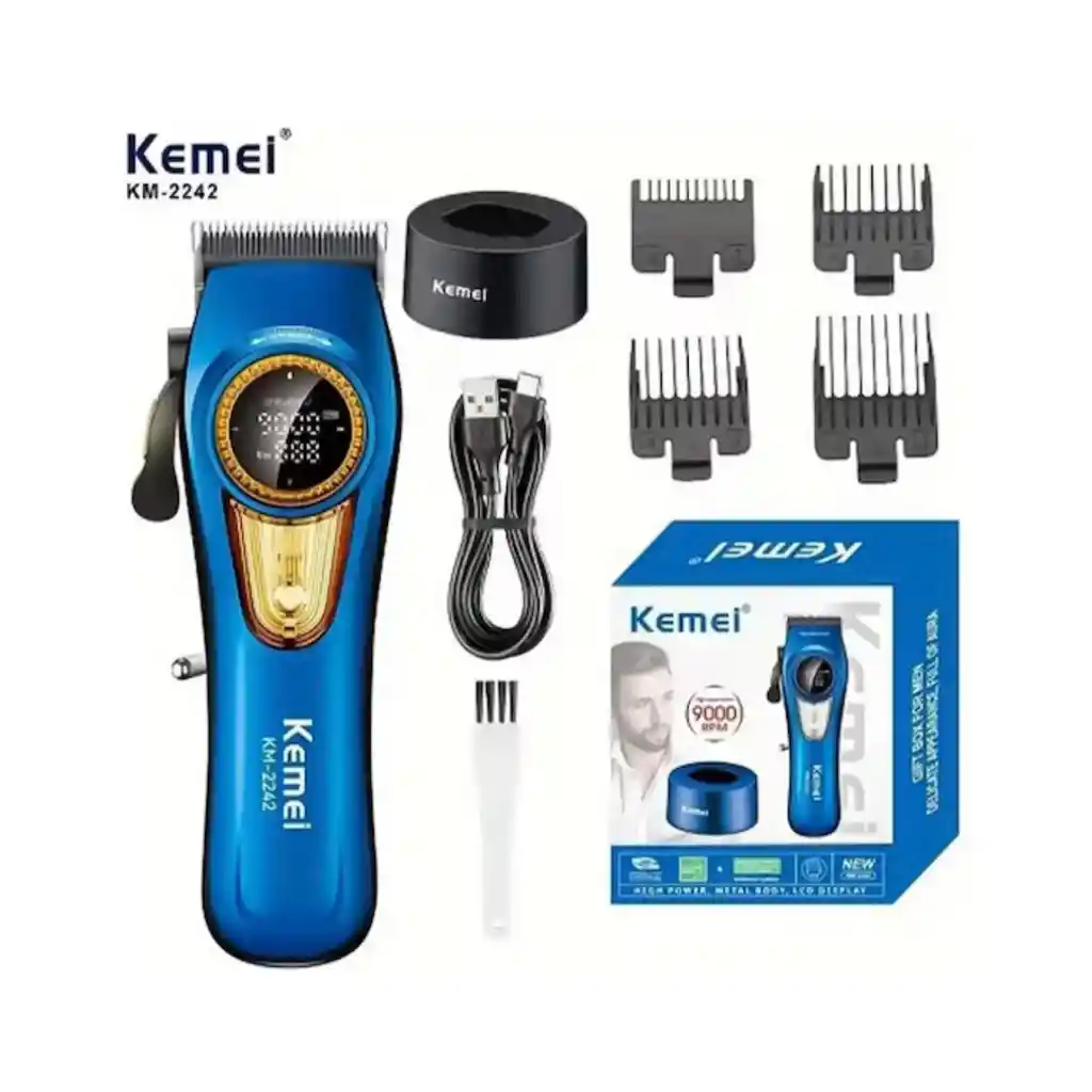 Maquina Peluquera Profesional Kemei Km-2242