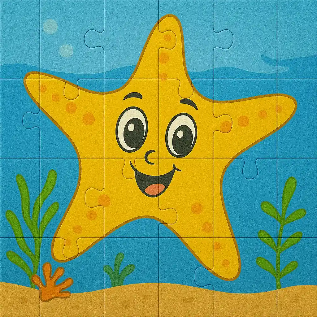 Rompecabezas Infantiles De Animales Juegos Para Niños 20 Piezas 15 X 15 Cm