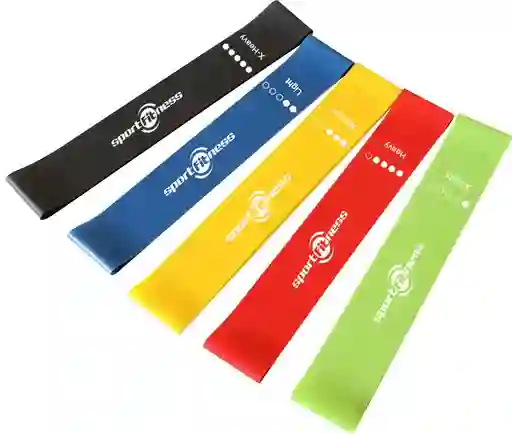 Kit De Bandas De Resistencia Set Por 5 Unidades
