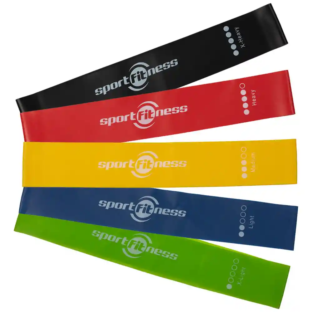 Kit De Bandas De Resistencia Set Por 5 Unidades