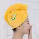 Toalla De Microfibra Para El Cabello Con Diseño