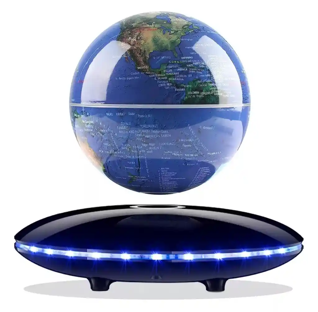 Lampara De Levitacion Globo Terráqueo Flotante