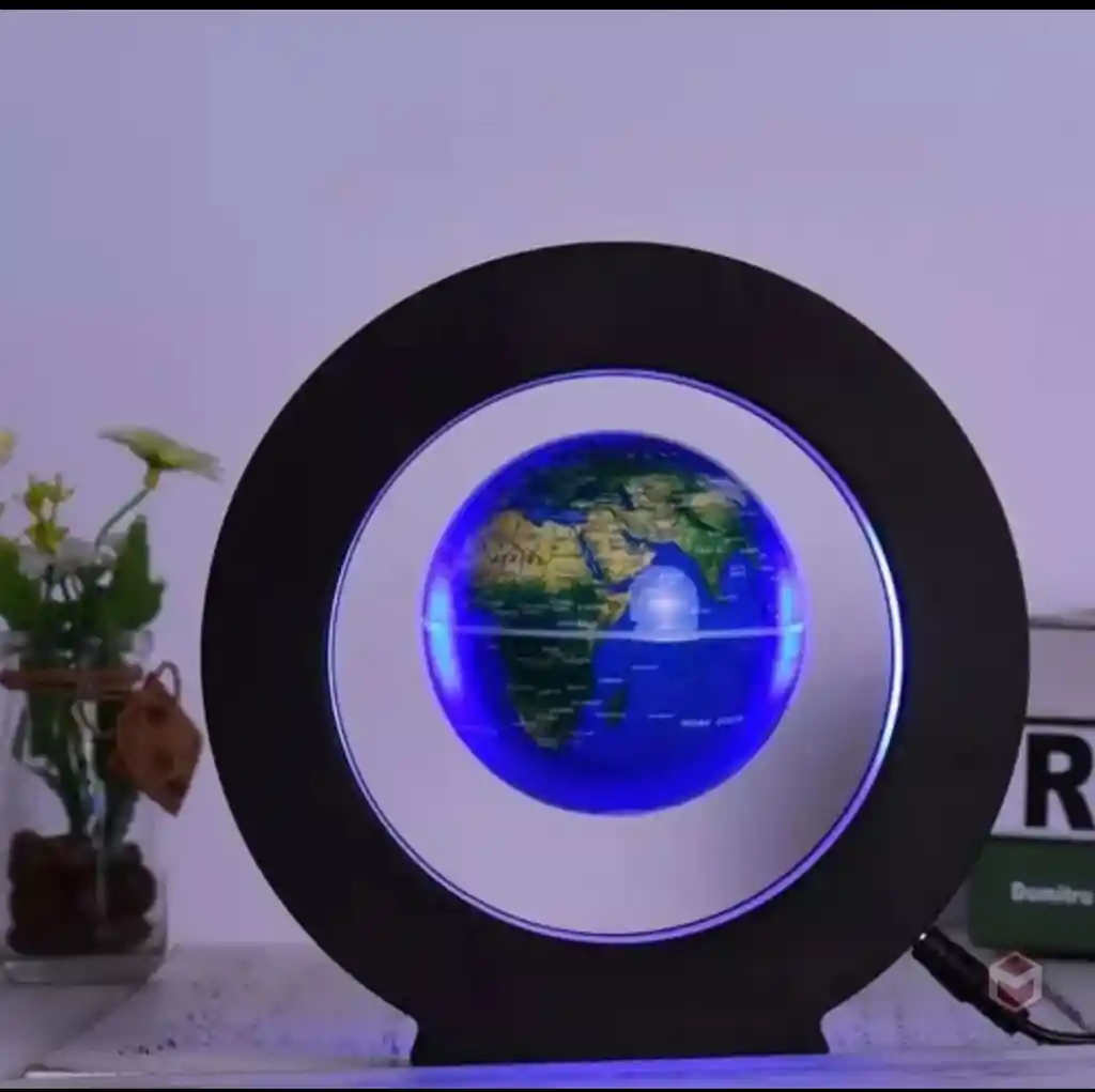 Lampara De Levitacion Globo Terráqueo Flotante