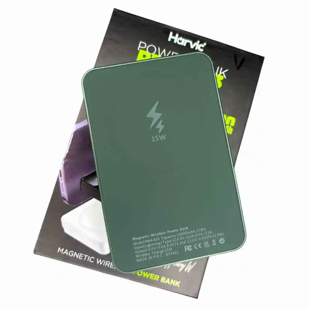 Cargador Inalambrico | Magsafe | Power Bank De 10.000mah | 22.5w