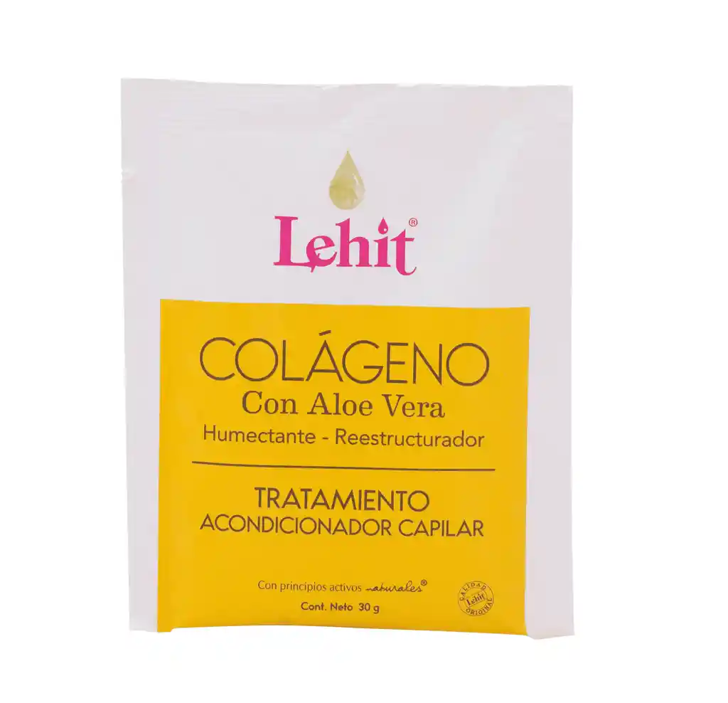 	 Lehit Tratamiento Capilar Colageno X2 Sobres De 30gr
