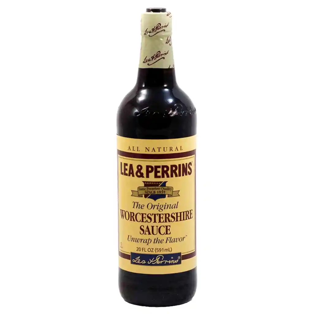 Lea Perrins Salsa Inglesa | Receta Original Con Fermentación Natural – Potencia Sabor En Carnes Y Mariscos – Desde 1835 20 Fl (1.25 Pt) 592 Ml