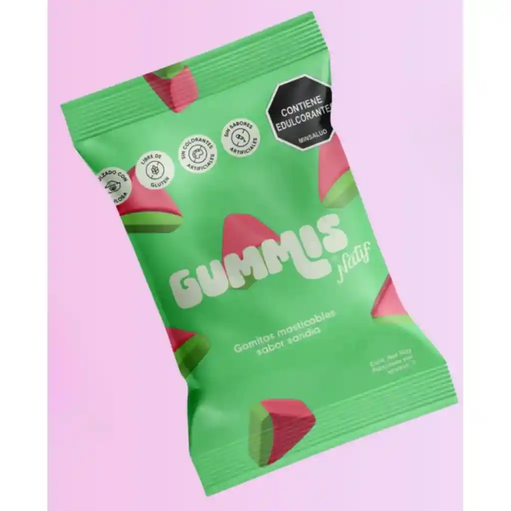 Gummis Sabor Sandia - Natif X 50 G