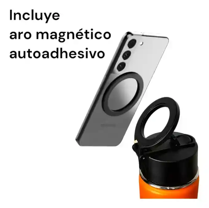 🔍 Previous Next Nuevo! Termo Con Soporte Magnético Para Celular Botella Deportiva