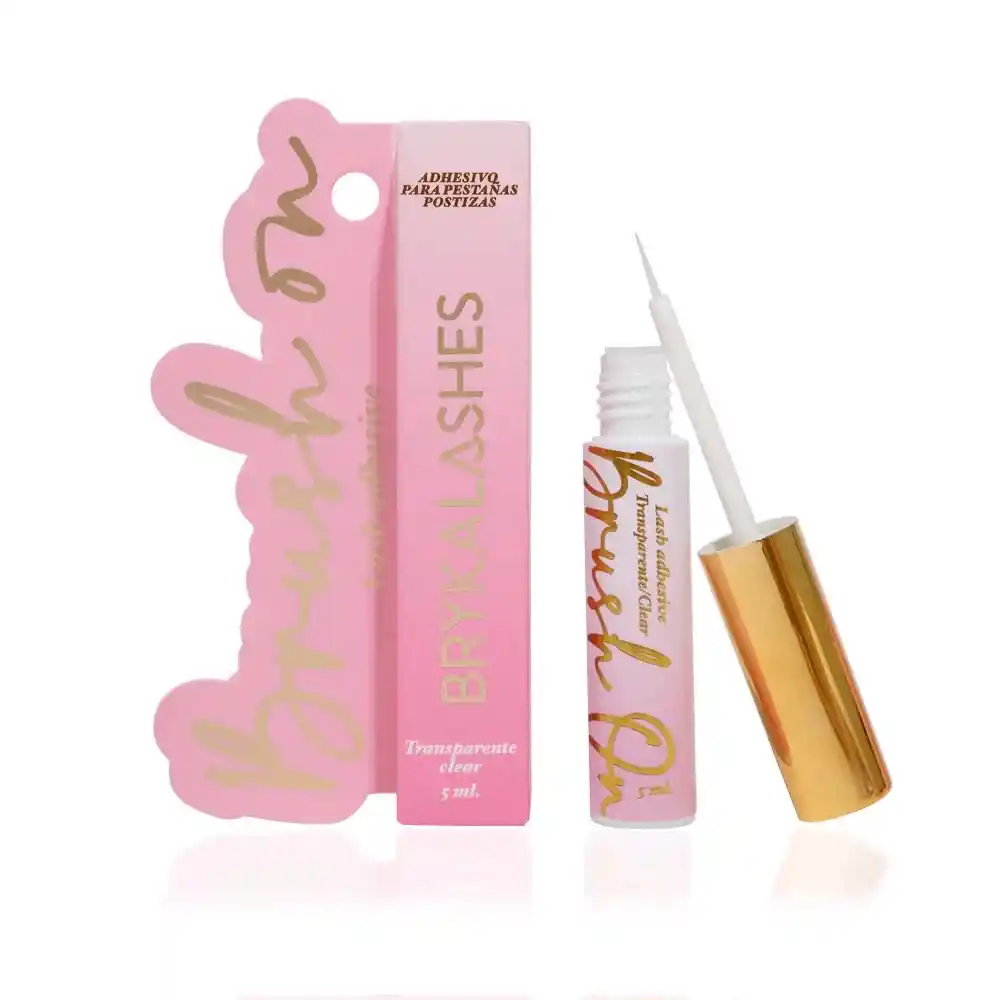 Adhesivo Transparente Brush On Lash Bryka Lashes