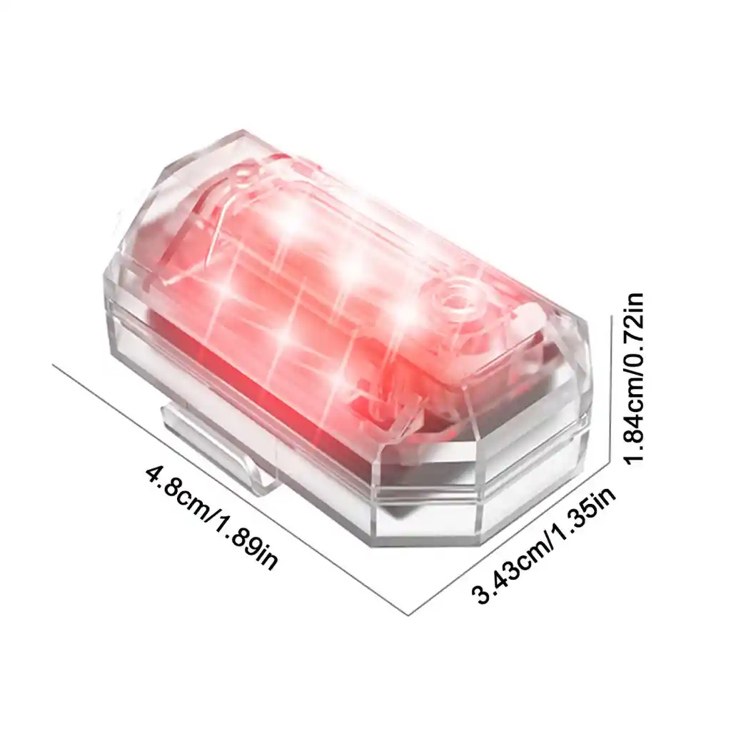 Luz Led Bicicleta Recargable Anticolisión Seguridad