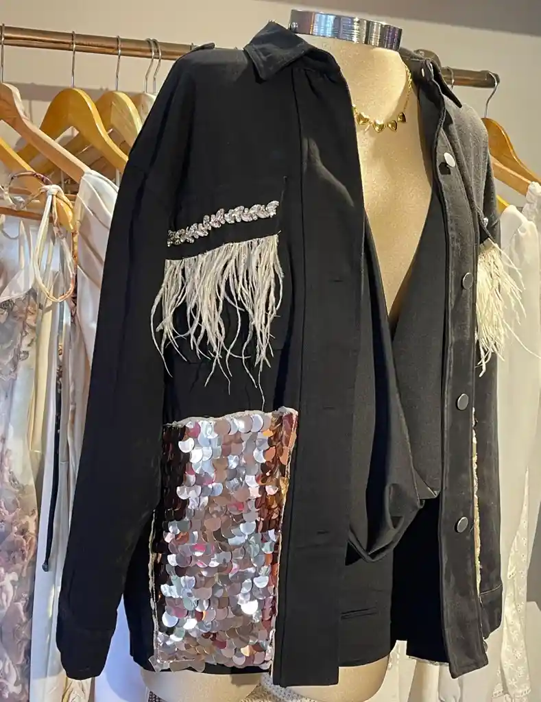 Chaqueta De Lentejuelas