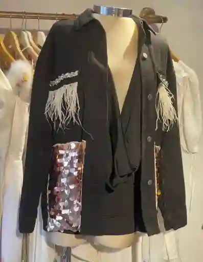 Chaqueta De Lentejuelas