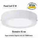Luz Led De Sobre Poner Redondo 12 W