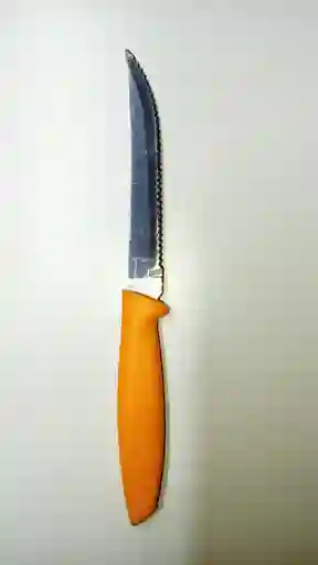 Cuchillo Para Asado Frutas 5 Plenus Naranja