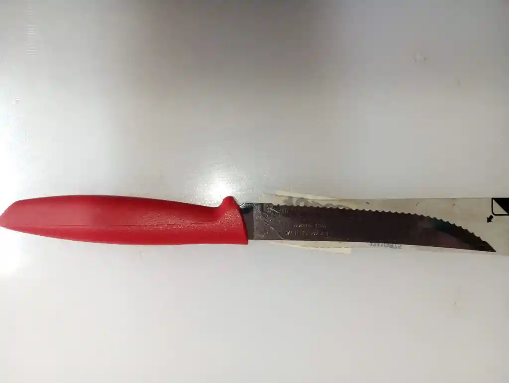 Cuchillo Para Asado Frutas 5 Plenus Rojo