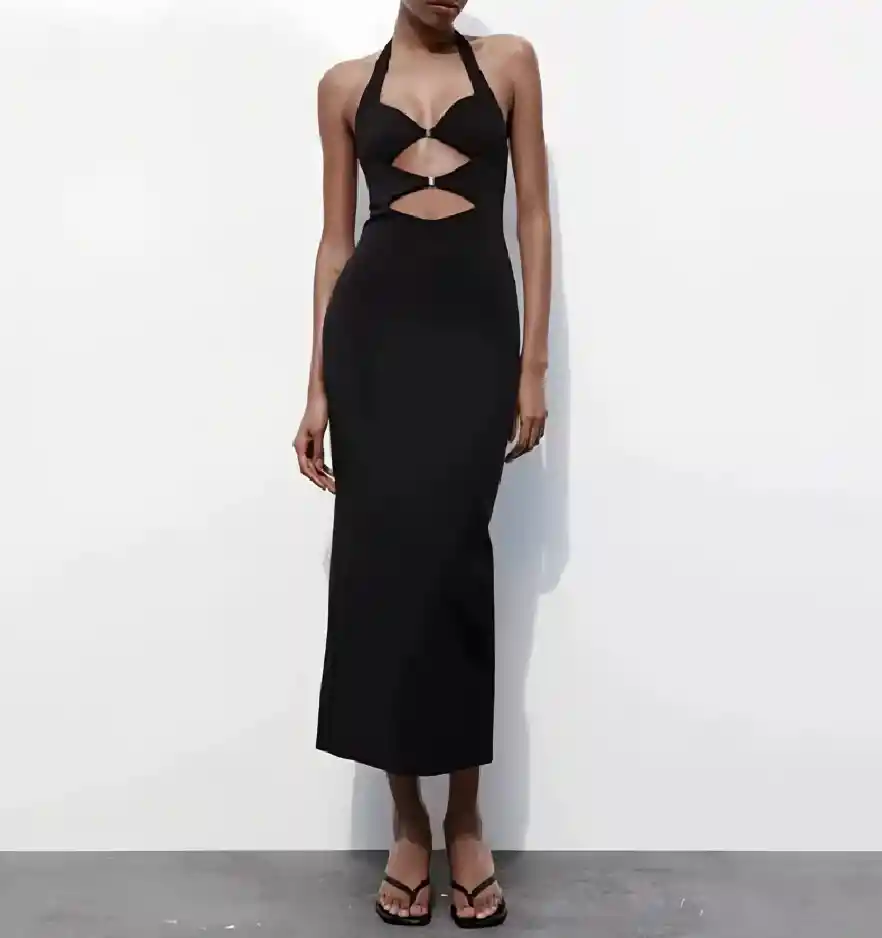 Vestido Asha Talla S Negro