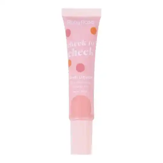 Ruby Rose Blush Liquido Tono Sweet Peach