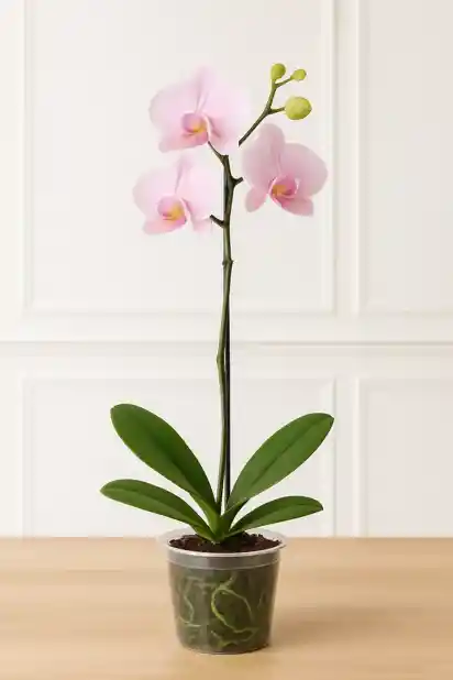 Orquidea Rosa Palido 1 Vara Floral