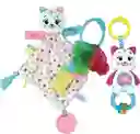 Juego Set 3 En 1 Sensorial Tierno Gatito Para Bebés