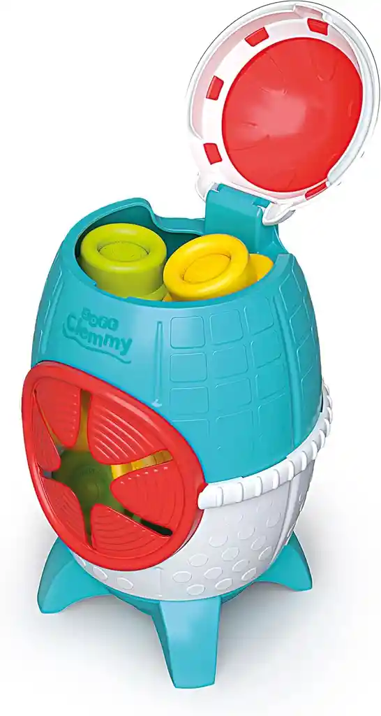 Juguete Sensorial Cohete Espacial Con Bloques Para Niños