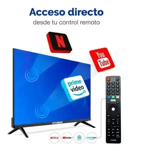 Control Remoto Hyundai 29 Smart Tv Netflix - Prime Video