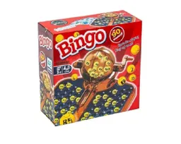 Juego De Bingo Familiar Con 48 Tarjetas Y 90 Balotas Pequeño