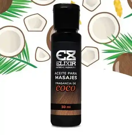 Aceite Para Masajes Fragancia De Coco 30ml