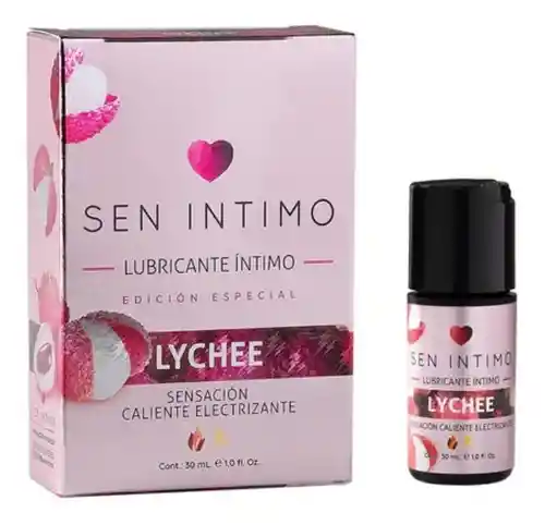 Lubricante Electrizante Sen Intimo Lychee