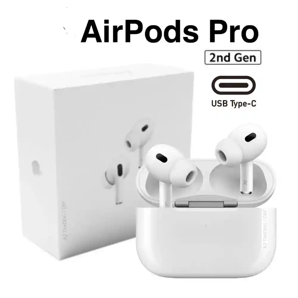 Audifonos Airpods Pro 2 Generacion Control De Volumen Tactil Gps Generico