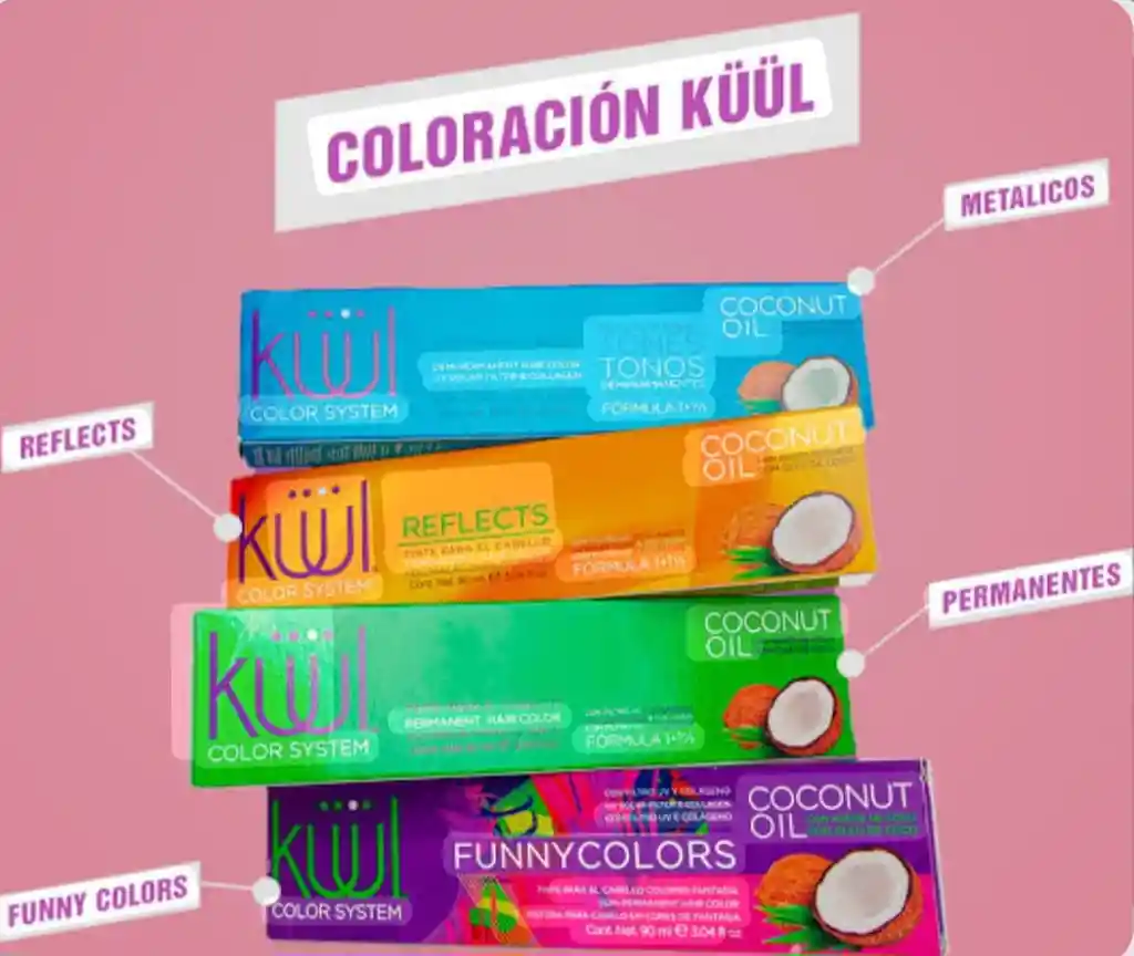 Tinte Reflects Dorado Cobrizo 90grs Viene Con Peroxido 30 Vol.