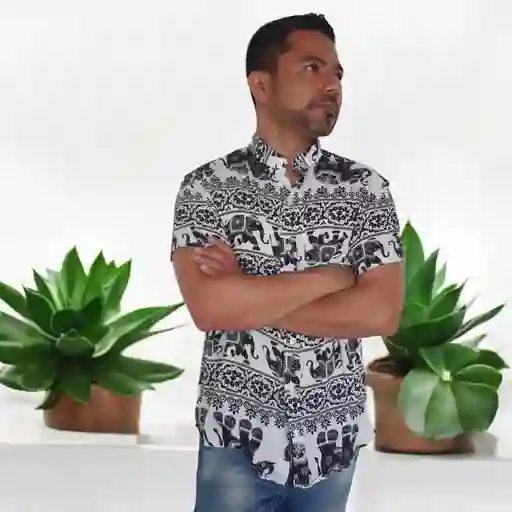 Ultima Unidad!! Camisa Chalís Para Hombre Talla S Hindú