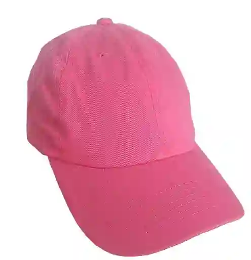 Gorra En Drill Sencilla Rosa