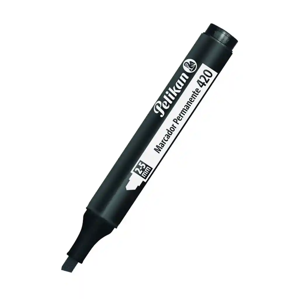 Marcador Pelikan Negro 420 Permanente