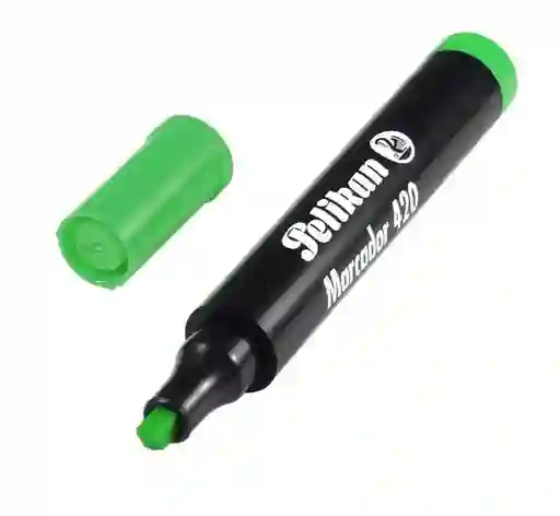 Marcador Pelikan Verde 420 Permanente
