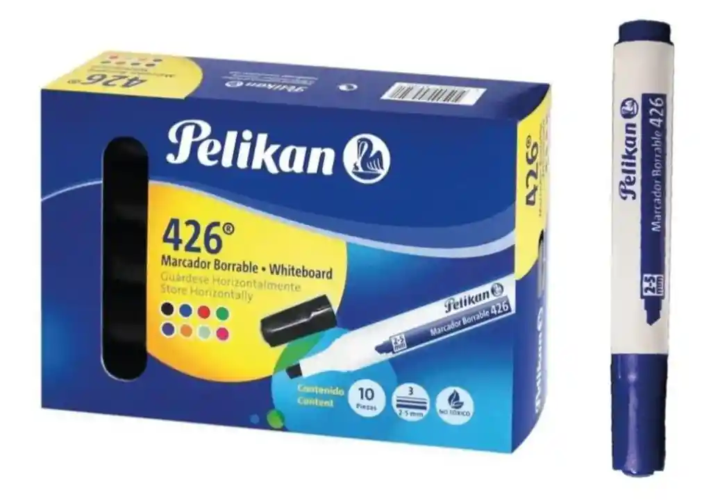 Marcador Pelikan Azul Borrable