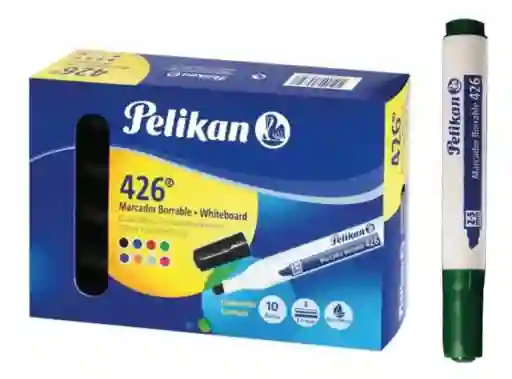 Marcador Pelikan Verde Borrable