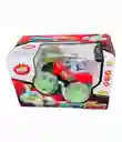 Carro A Control Remoto Carro Loco Rojo Juguete Niños