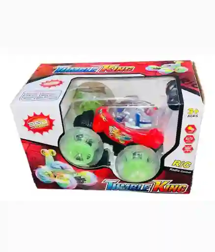 Carro A Control Remoto Carro Loco Rojo Juguete Niños